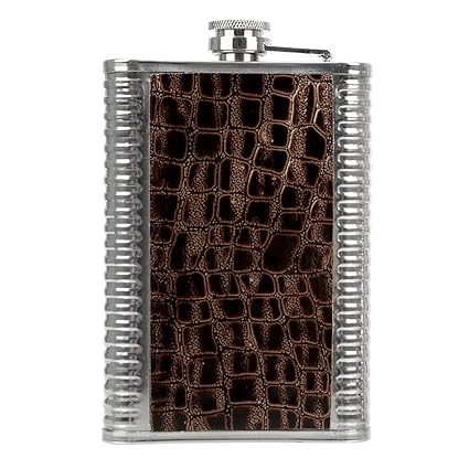 Heirloom Quality Stainless Steel Hip Flask for Men and Women Liquor Or Alcohol Drinks Wine Whisky Vodka Flasks/Bottles - 9 Oz