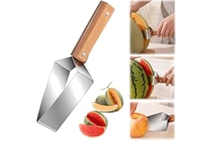 Triangle Watermelon Cutter, 2026 Upgraded Stainless Steel Watermelon Slicer, for Watermelon, Cantaloupe, Honeydew Melon, Appl