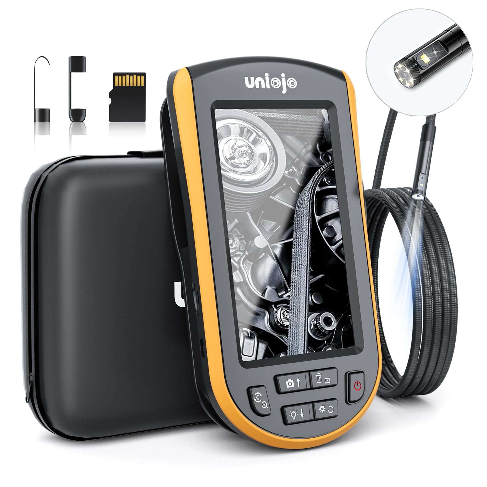 [Dual-Lens] Borescope,Endoscope Camera with