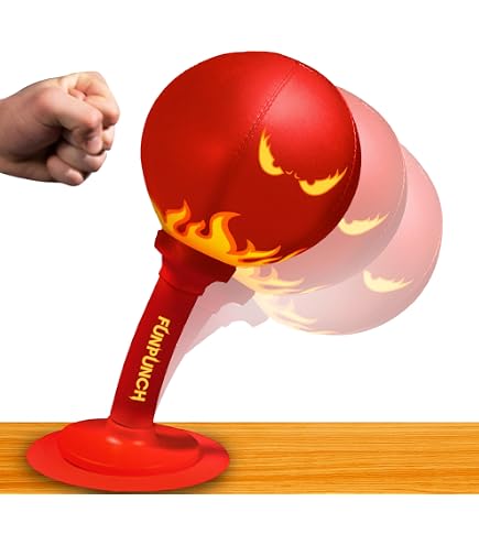 Amazon.com : FunPunch Rage Bag Desktop Punching Bag for Kids and