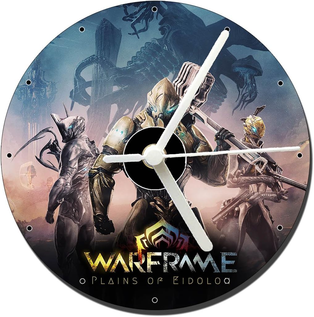 MasTazas Warframe Plains Of Eidolon CD Clock 12cm