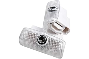 USARemote 2PCS LED Logo Projector Door Lights – Welcome Courtesy Puddle Lamps Replacement for Q50 Q60 Q70 FX35 G37 M37 – Easy