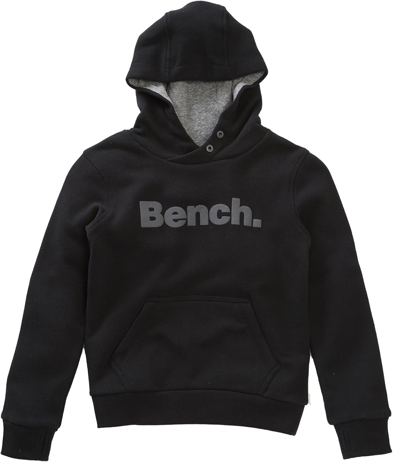 Bench Boy's Loop Back C Hoodie, Black (Jet Black), 56 Years Bench