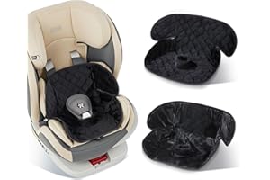 DIABOLORO 2 Pack Car Potty Training Seat Protector, Waterproof Toddler Car Seat Potty Training Cover, Piddle Pads & Liners for Baby Stroller, Booster & Travel,Non-Slip Pee Protector for Carseat (Black)