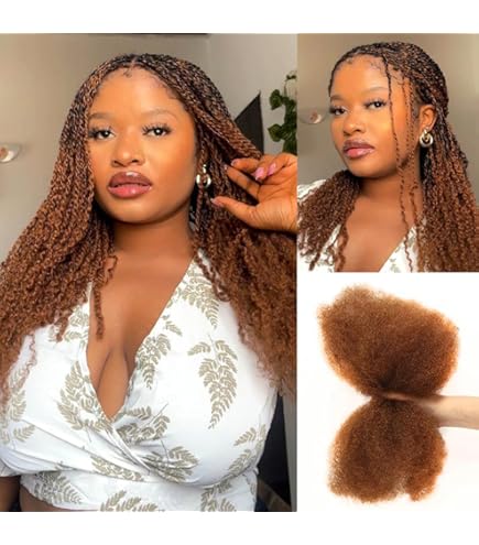 Amazon.com : JANET COLLECTION – Natural Afro Kinky Bulk Braid