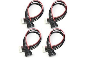 Readytosky JST-XH 6S LiPo Battery Balance Charging Extension Wire Cable 20cm 22AWG for RC Quadcopter Lipo Battery Charger(4PCS)