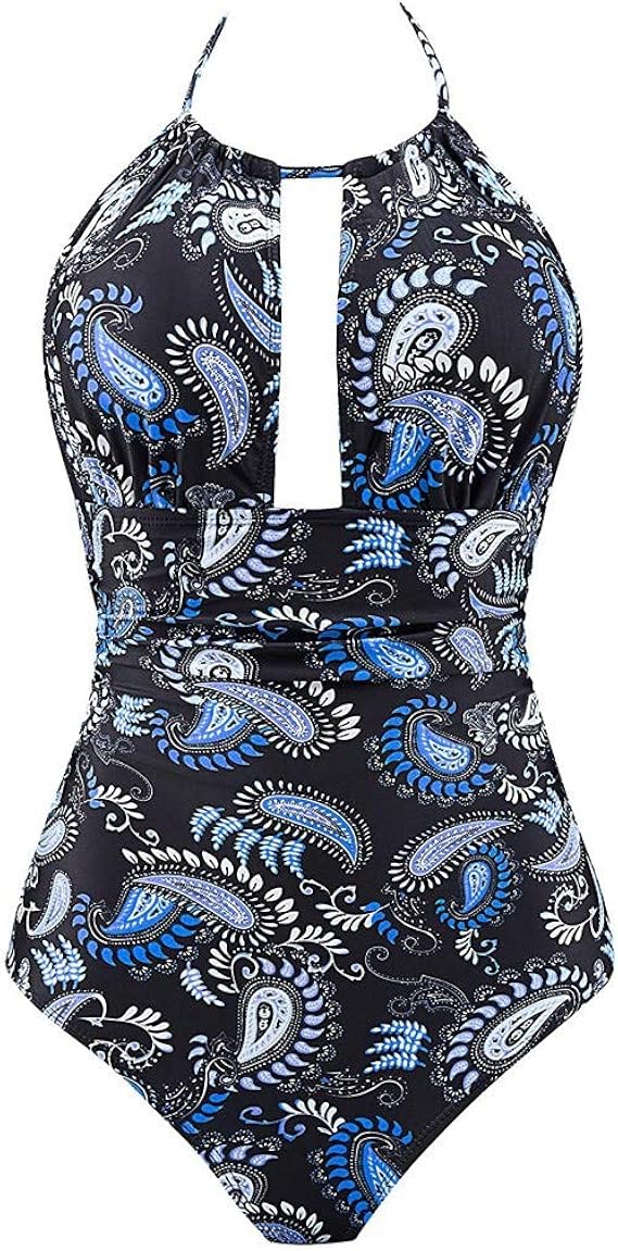 🍒 Spring Color 🍒 Women's One Piece Swimsuits Tummy Control Swimwear V