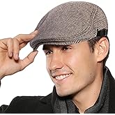 Sumolux Mens Newsboy Cap Winter Beret Hat Cabbie Flat Cap
