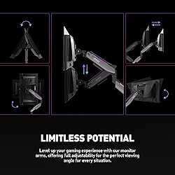 MSI MPG MT201R - Premium RGB Single Monitor Stand