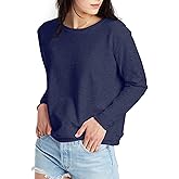Hanes EcoSmart Women’s Fleece Crewneck Pullover Sweatshirt For Women