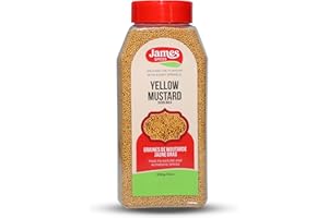 James Spices Inc. Yellow Small Mustard (Mustard Yellow Big -650g)