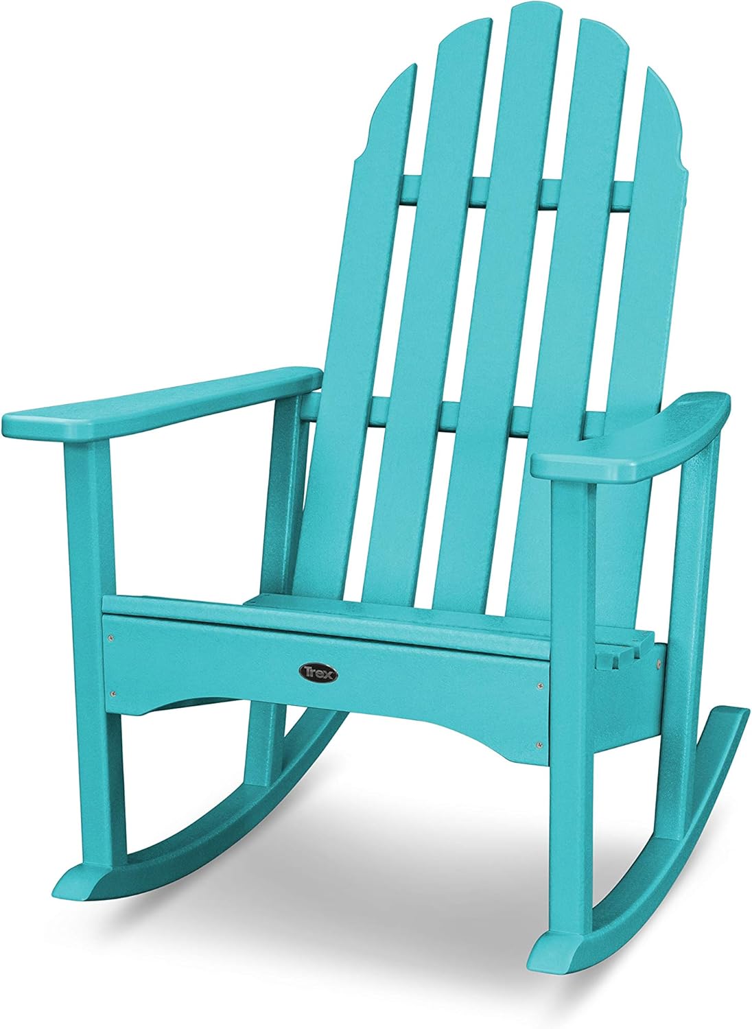 trex outdoor furniture cape cod adirondack chair on Chairs Trex Outdoor Furniture Cape Cod Adirondack Rocking Chair In Aruba Adirondack Chairs