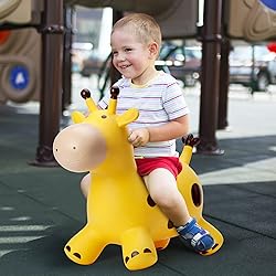 PlayZap Giraffe Bouncy Horse Hopper, Bouncy Animals
