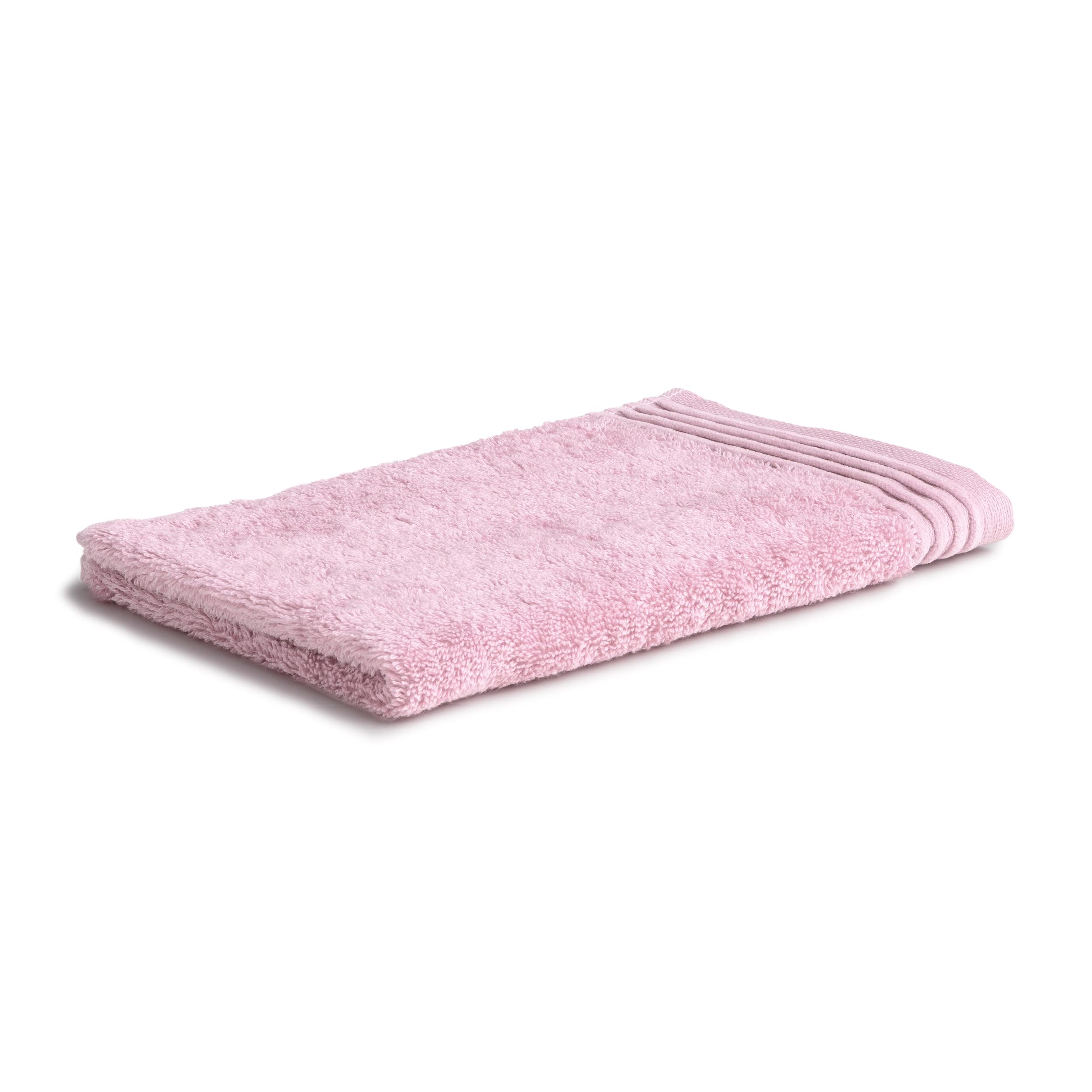 Möve Loft guest towel 30 x 50 cm made of 100% cotton (Spinair), rose