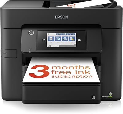Epson WorkForce WF-4830 All-in-One Printer Wireless Colour Scanner Fax Ethernet