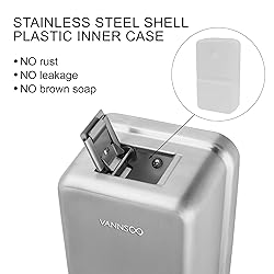 VANNSOO Wall Mounted Soap Dispenser