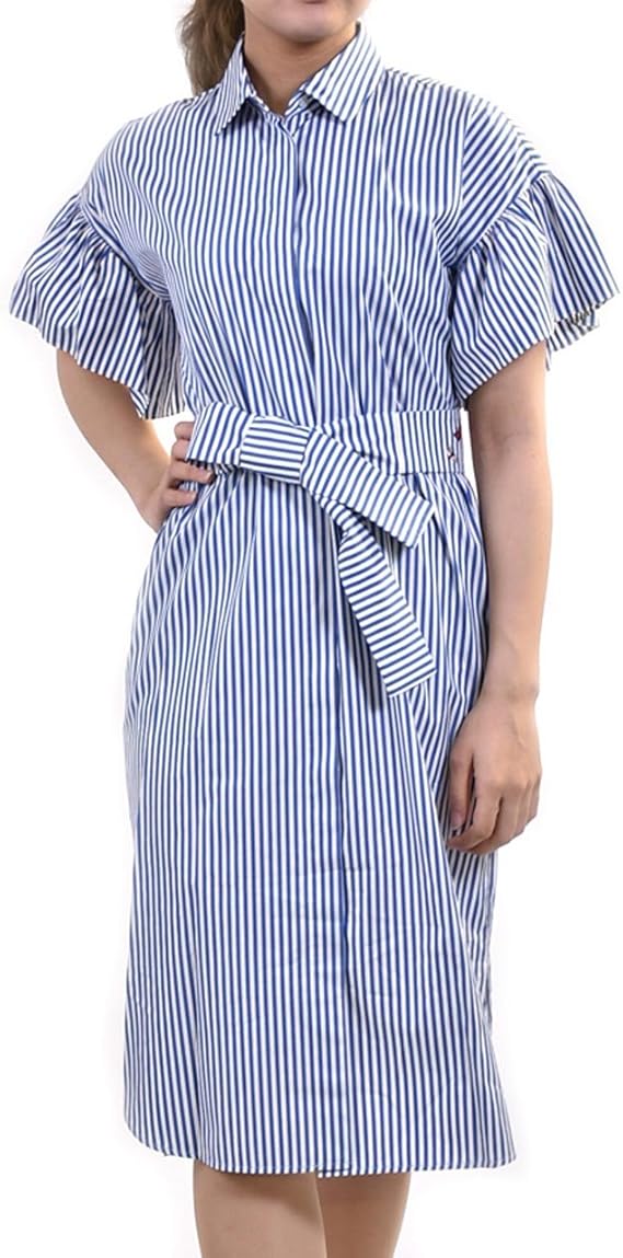 Amazon Co Jp マックスマーラ ウィークエンド Maxmara Weekend 半袖ワンピース Orfeo 6 ブルー 並行輸入品 服 ファッション小物