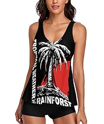 MARZXIN 2024 Modest Tankini Swimsuits for Women Two