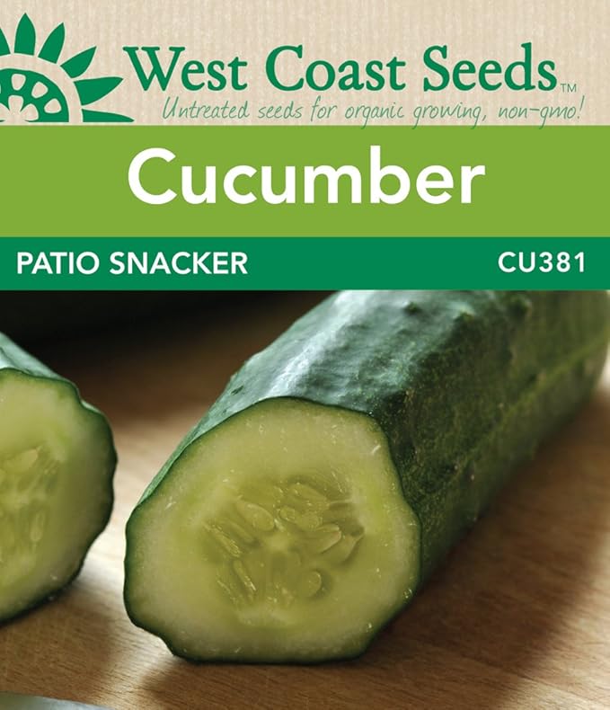 Cucumber Seeds Patio Snacker F1 Amazon.ca Patio, Lawn & Garden