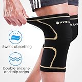 AVIDDA Knee Support Brace 2 Pack Compression Knee Sleeves view 5
