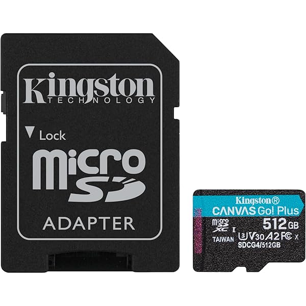 Amazon.com: Kingston 512GB Canvas Select Plus microSD Card | Up to