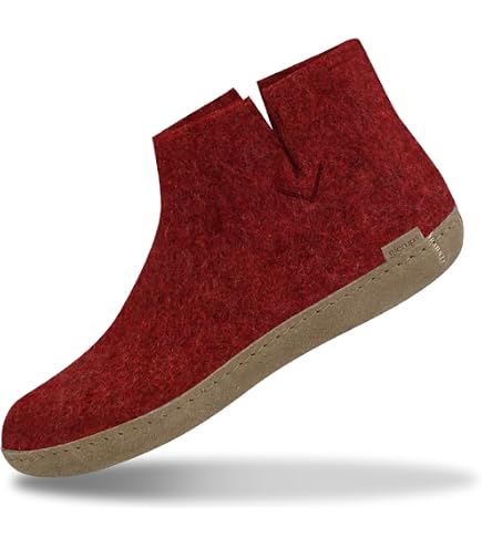 Amazon.com | Glerups 100% quality wool mix Shoe Slipper with 