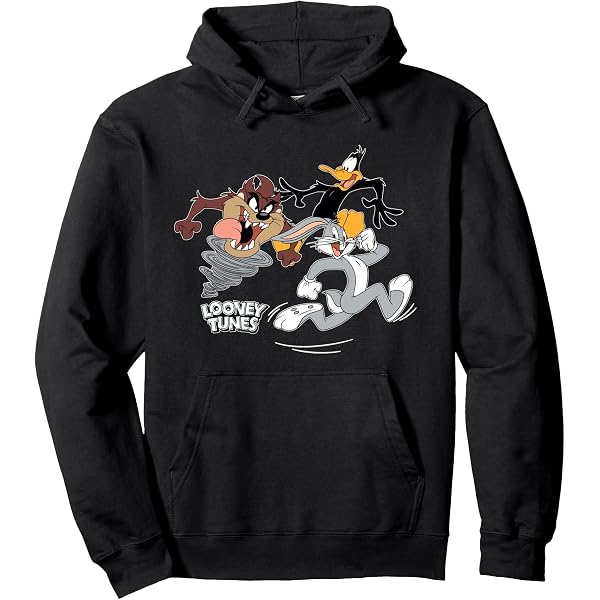 Amazon.com: WB100 Looney Tunes Classic Warner Bros. Logo Zip