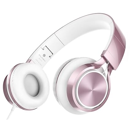 AILIHEN MS300 Kopfhörer Faltbare Stereo Faltbare On Ear Wired Headset 3.5mm für Android Smartphone Laptop Tablet PC Computer 