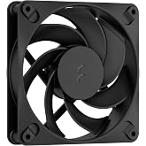 Fractal Design Dynamic 3 12 Reverse Black 120mm PWM Fan | Reverse Blade Design, Daisy-Chainable Cable, Rifle Bearing