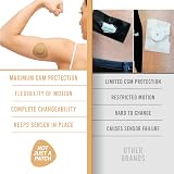 NOT JUST A PATCH Freestyle Libre 2 Sensor Covers 20 Pack Beige Water Resistant view 3