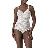 Bali womens Lace Shapewear, Faja Body Shaper, Lace 'N Smooth Firm-control Shapewear for Women, Built-in Bra