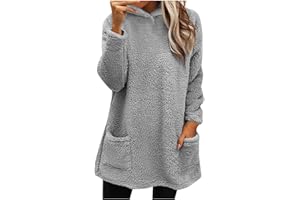 CHUOAND Jackets for Women,Casual Fleece Fuzzy Faux Shearling Warm Winter Outwear Jackets Shaggy Coat