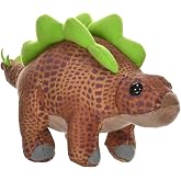 Wild Republic Pocketkins Stegosaurus Stuffed Animal - 5"