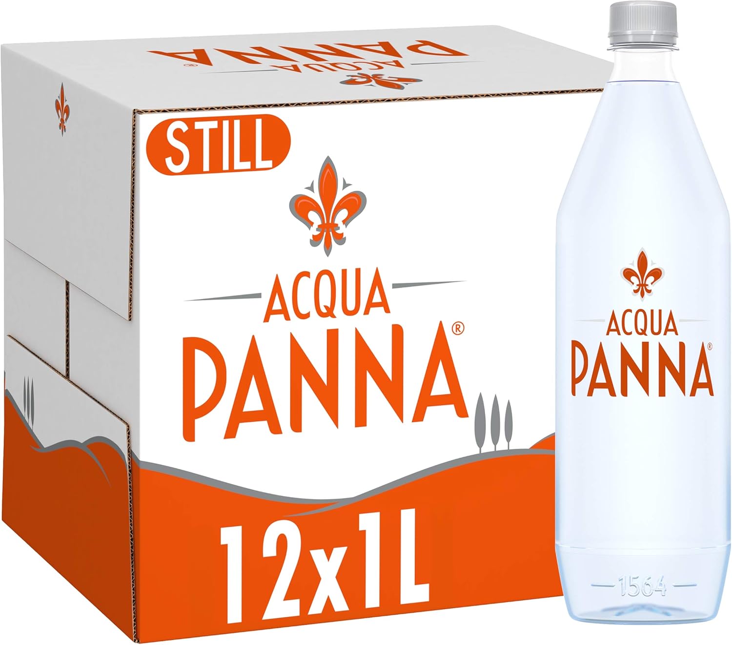 Acqua Panna Still Natural Mineral Water, 12 x 1L: Amazon.co.uk: Grocery