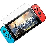2枚入りfor Nintendo Switch 強化ガラス 保護 フィルム ブルーライト 日本硝子 硬度9H 指紋防止 スイッチ
