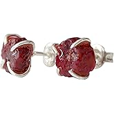 Women's Birthstone Crystal Stud Earrings