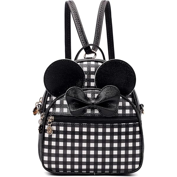 Amazon.com | MCKLEIN ACADIA, Leather Mini Bow Backpack  display picture 3