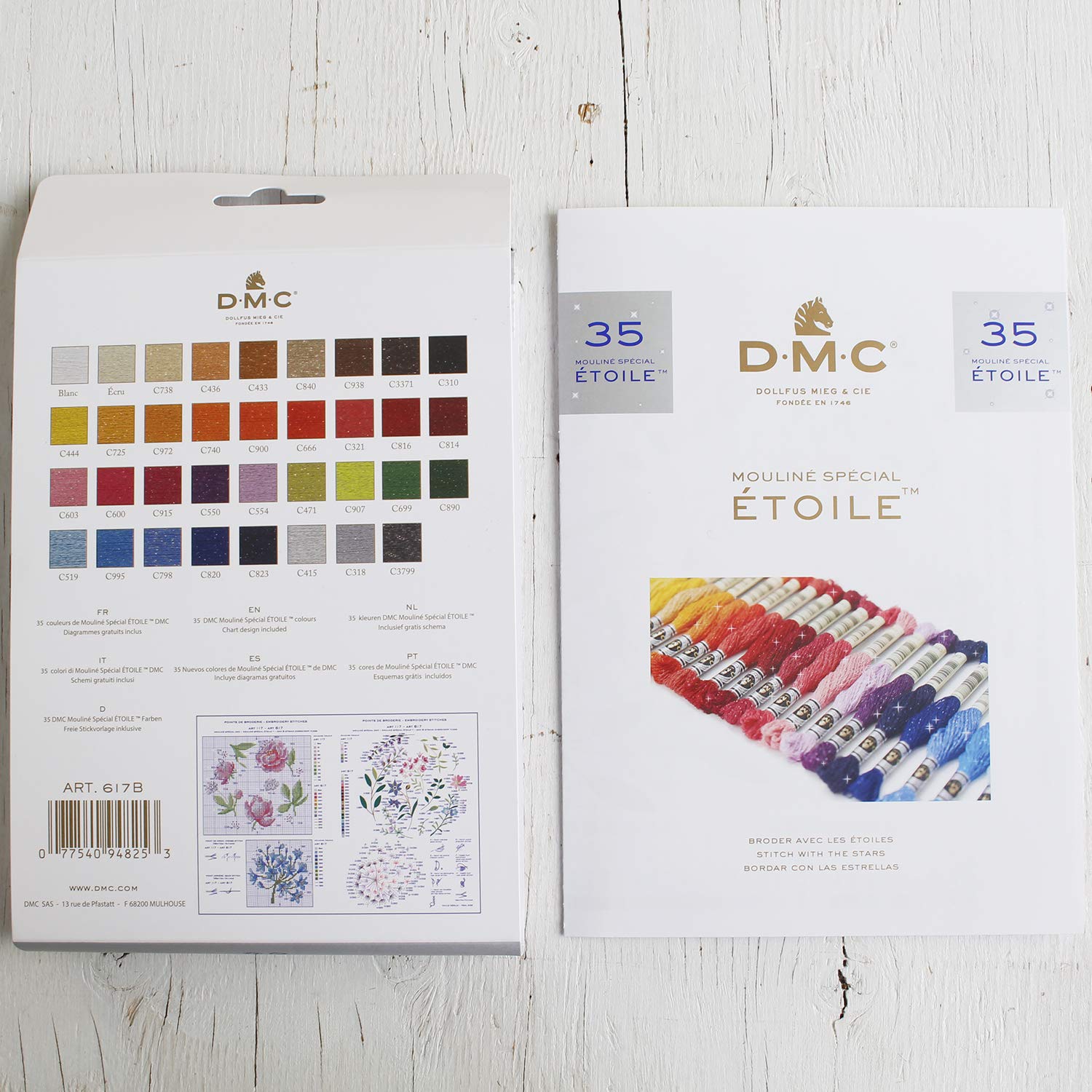 DMC Etoile Embroidery Floss Tin 8.7Yd 35/Pk-New Etoile Colors