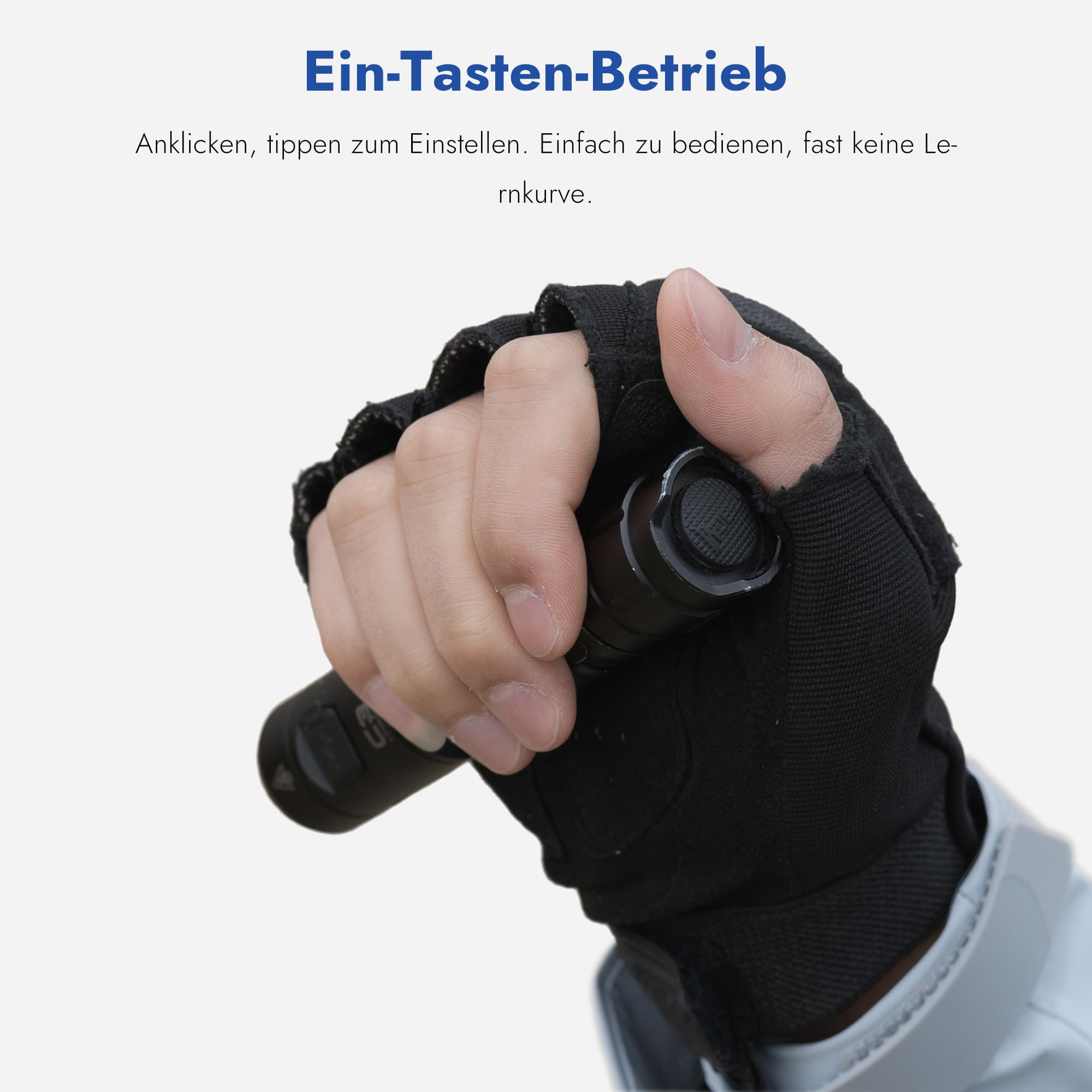 WUBEN C3 LED Taschenlampe Extrem Hell USB C Aufladbar 1200 Lumen IP68 Wasserdicht mit 6 Modi Taktische Handheld klein Taschenlampe für Outdoor Camping Wandern Notfall 4