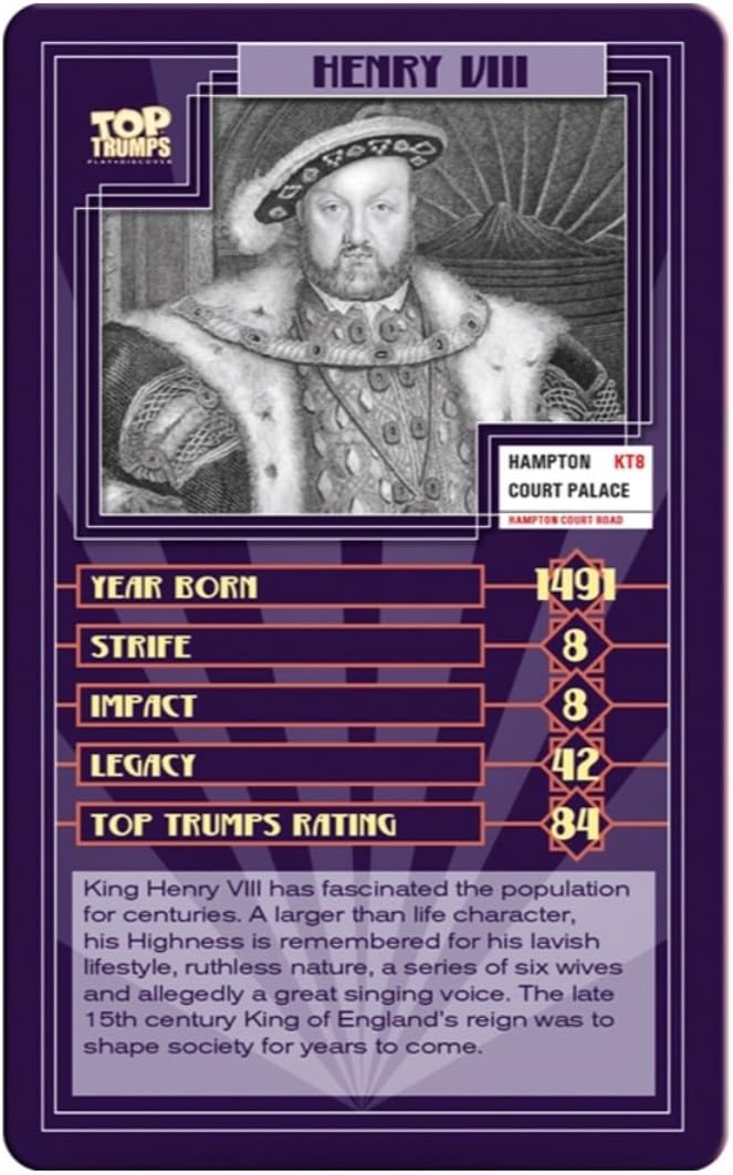 Legends of London Top Trumps Card Game - Image 5