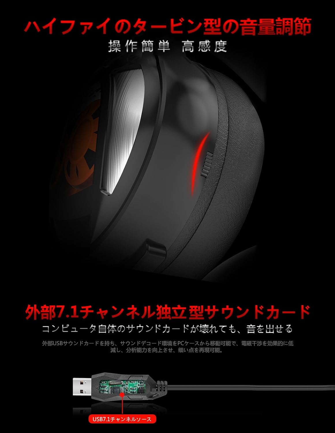 Amazon Usbゲーミングヘッドセット Ps4 ゲームヘッドセット Pc用ヘッドセット ヘッドフォン マイク付き ミュート機能無 4つスピーカー高音質 伸縮可能 Ledライト 7 1バーチャルサラウンド 3 5mm Switch 有線 重低音 騒音抑制 Fps Switch モンハン スカイプ