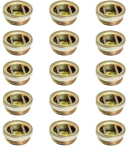 4PCS Metal Drum Bung Plug 2Inch And 3/4Inch Barrel Bung Caps