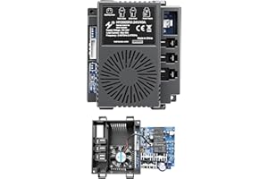 BUMPKAI HY2005RX-24V/40A High Power 2.4G Bluetooth Motor Control Box for Power Wheels Upgrade,12V-24V Controller Mainboard Conversion for Kids Ride on Electric Toys Car Replacemen Parts 18V 20V