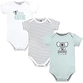 Hudson Baby Unisex Baby Cotton Bodysuits, Daddy Koala, 12-18 Months