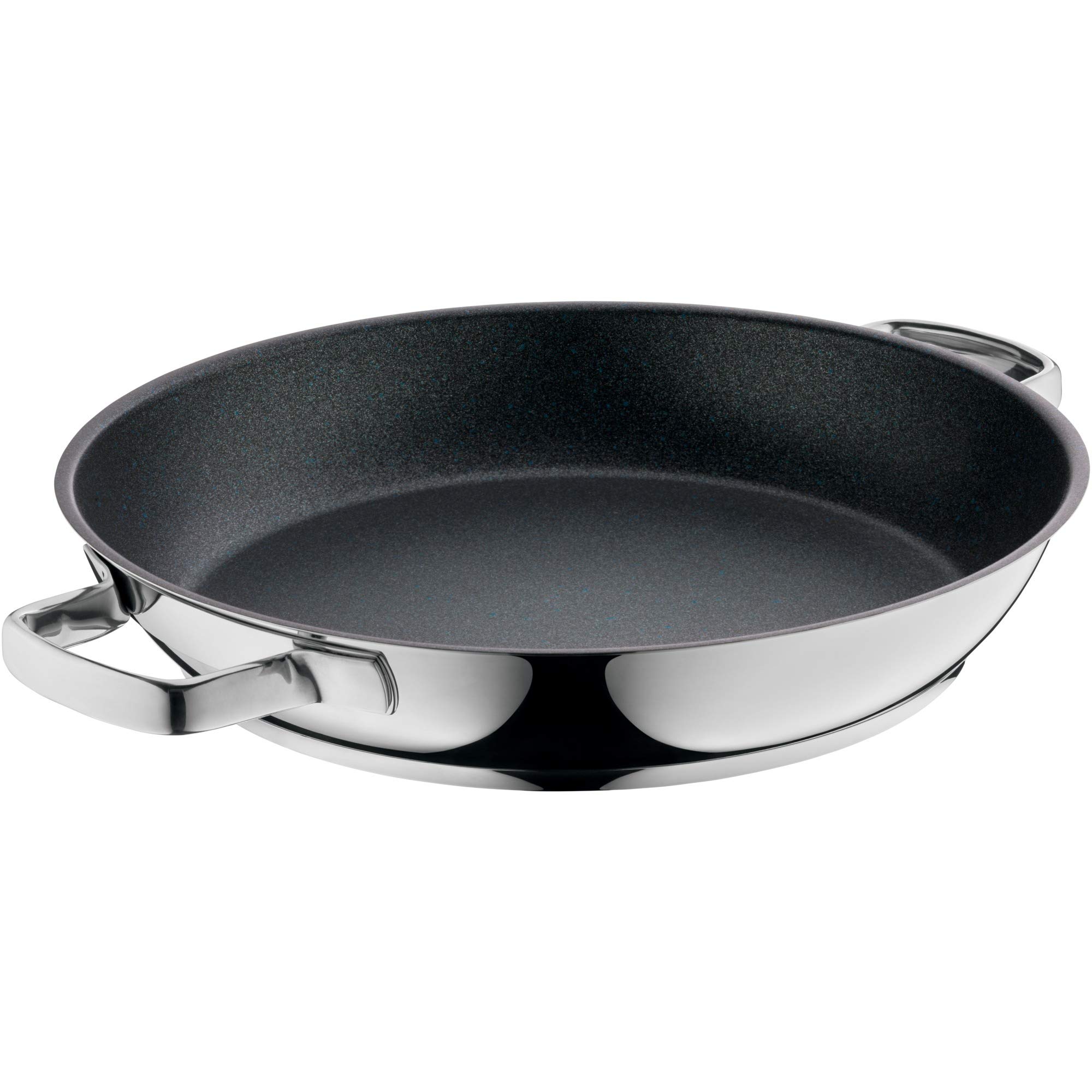 WMF Permadur Advance Serving/Frying Pan, Induction, 32 cm Stainless Steel Pan, Cromargan, Stainless Steel Coated, Oven-Proof