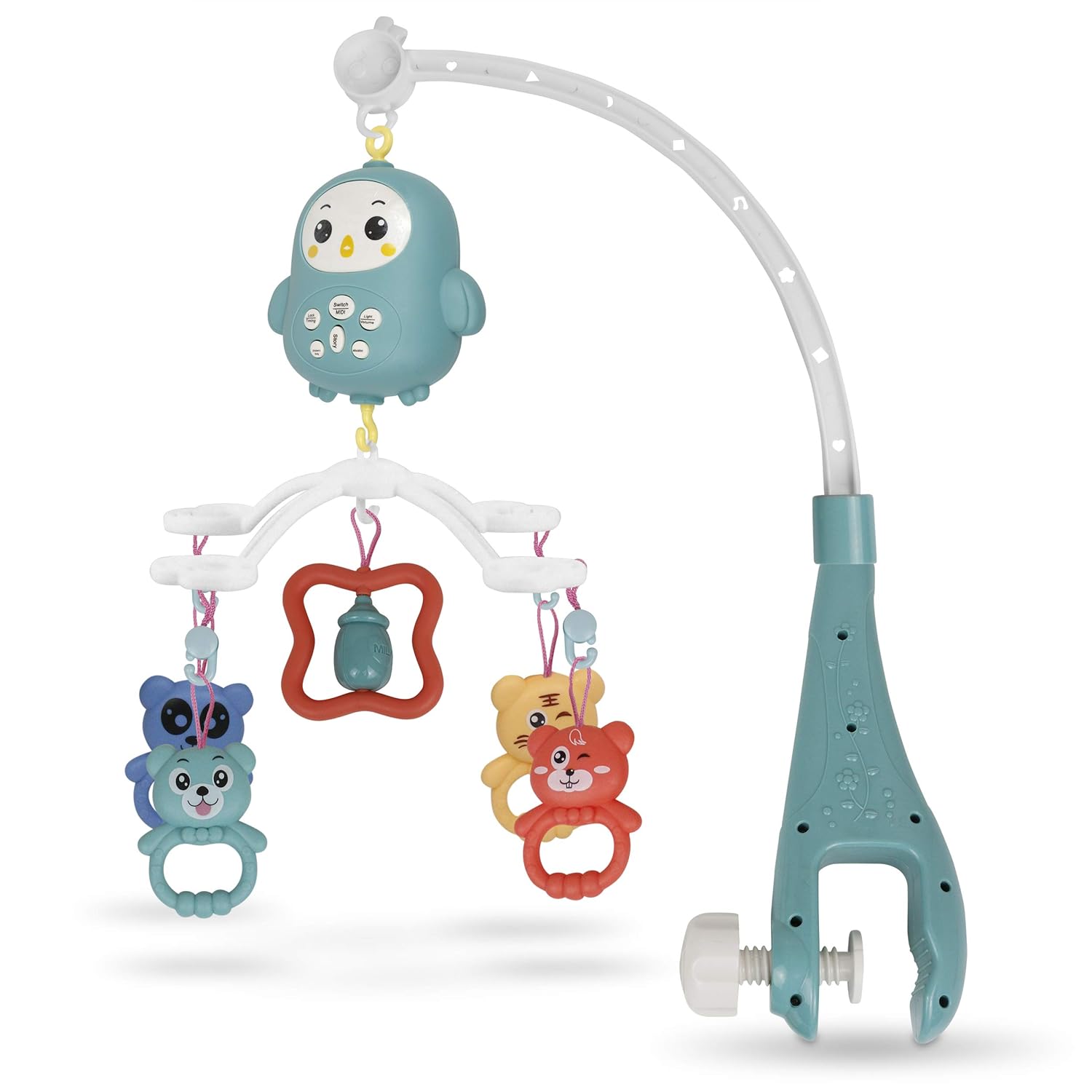 crib lights and music