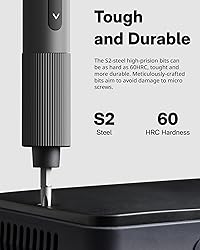 HOTO 25-in-1 Precision Screwdriver Set, 3.7V
