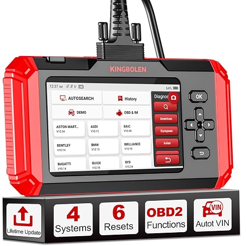 KINGBOLEN S500 OBD2 Scanner, ABS SRS Engine at Diagnostic Tool ...