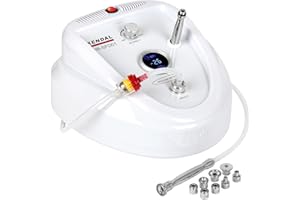 Kendal Professional Diamond Microdermabrasion Machine, Dermabrasion Facial Skin Care Equipment with LED Real Time Digital Display Also Good for Home Use 110v-220V HB-SFD01
