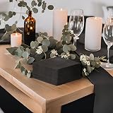 Talking Tables Table Fun Black 2ply Napkins 100 Pack 33cm Recyclable EU view 7